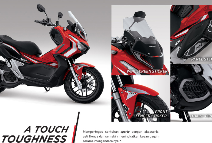 Varian Warna Motor Honda ADV 150 | Info Harga & Ready Stock di Bandung